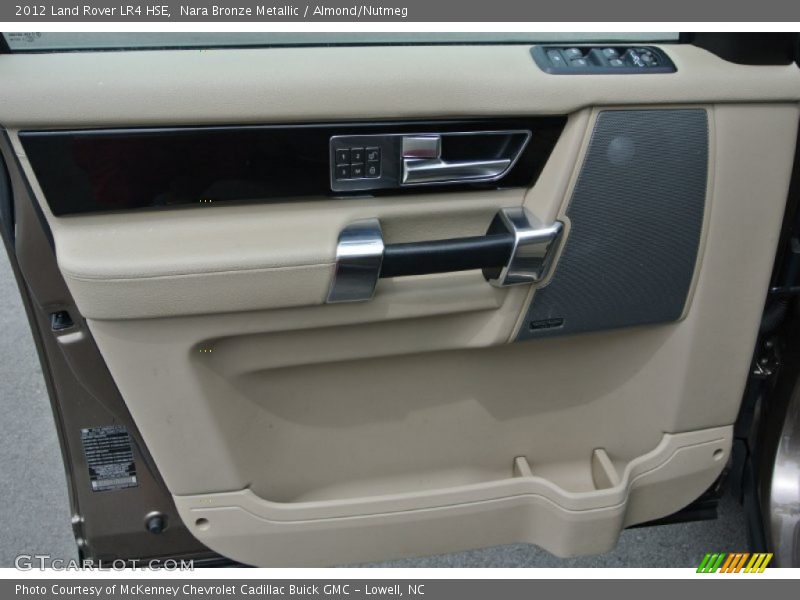 Nara Bronze Metallic / Almond/Nutmeg 2012 Land Rover LR4 HSE