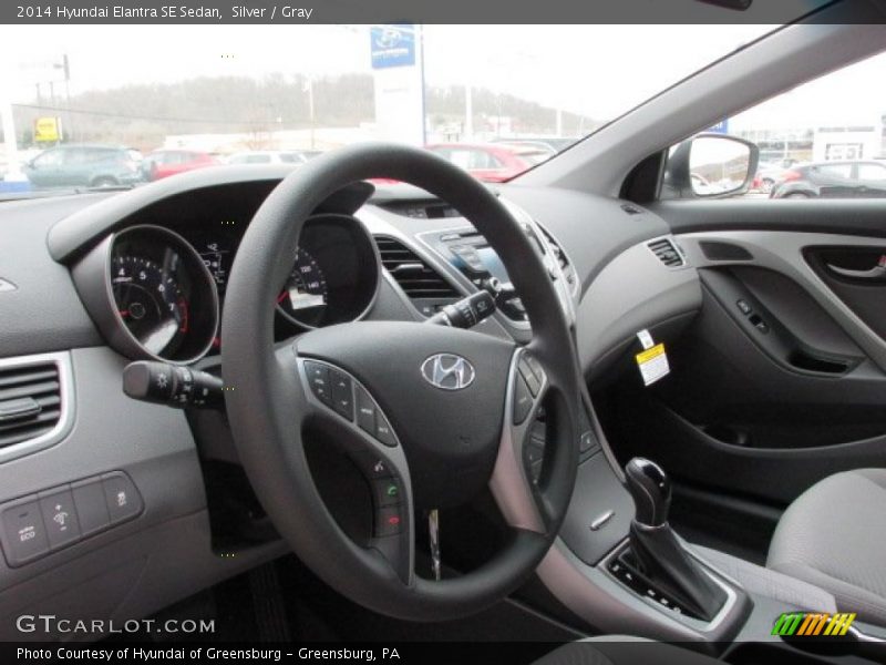Silver / Gray 2014 Hyundai Elantra SE Sedan