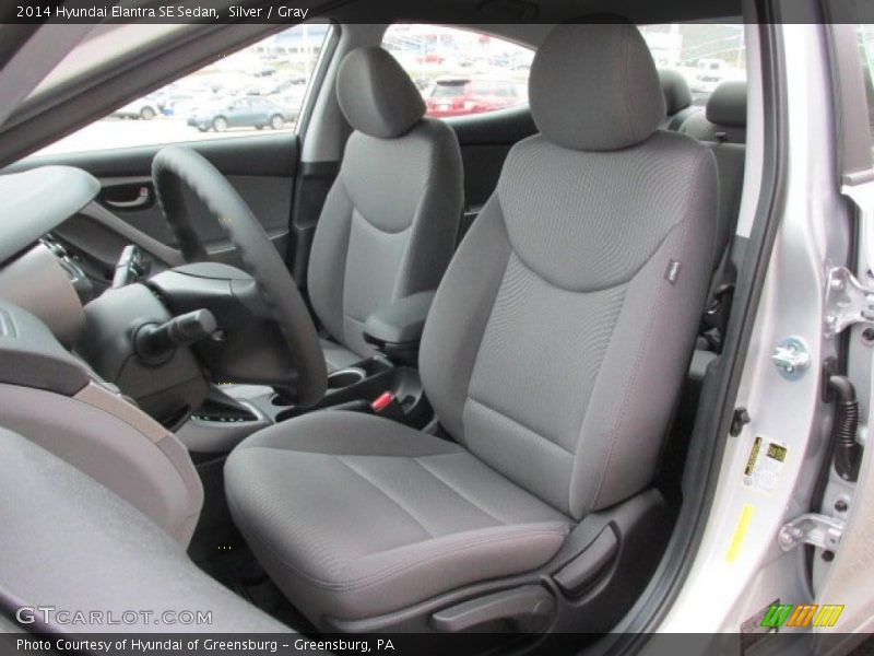 Silver / Gray 2014 Hyundai Elantra SE Sedan