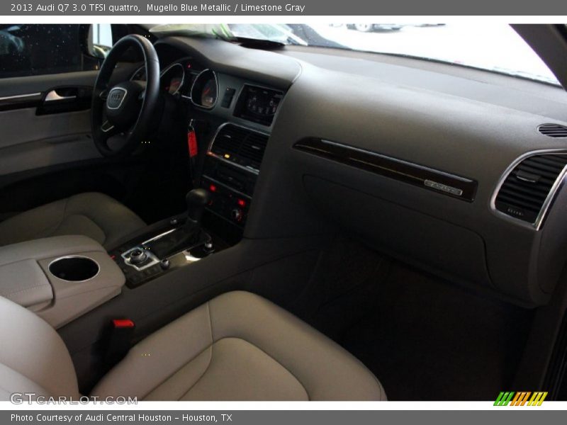 Mugello Blue Metallic / Limestone Gray 2013 Audi Q7 3.0 TFSI quattro