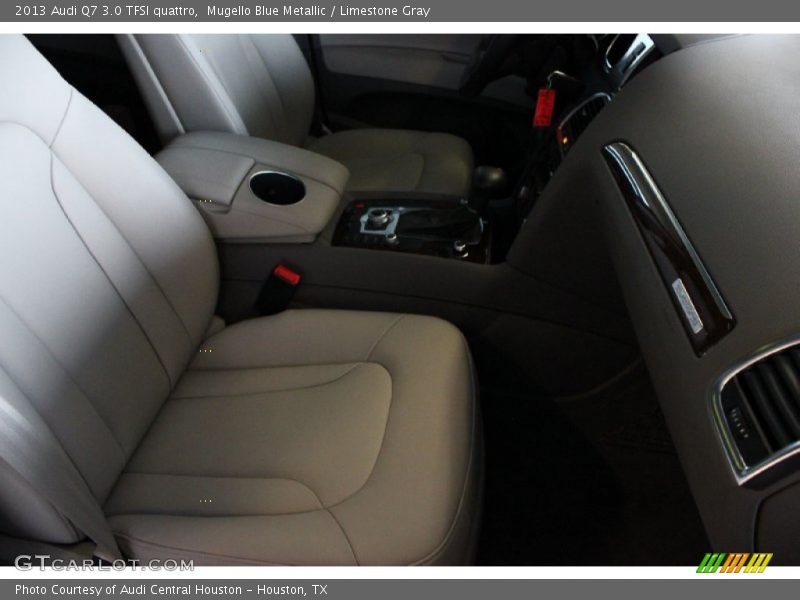 Mugello Blue Metallic / Limestone Gray 2013 Audi Q7 3.0 TFSI quattro