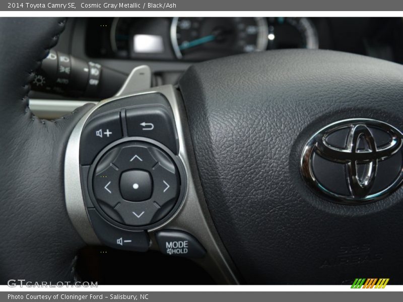 Cosmic Gray Metallic / Black/Ash 2014 Toyota Camry SE