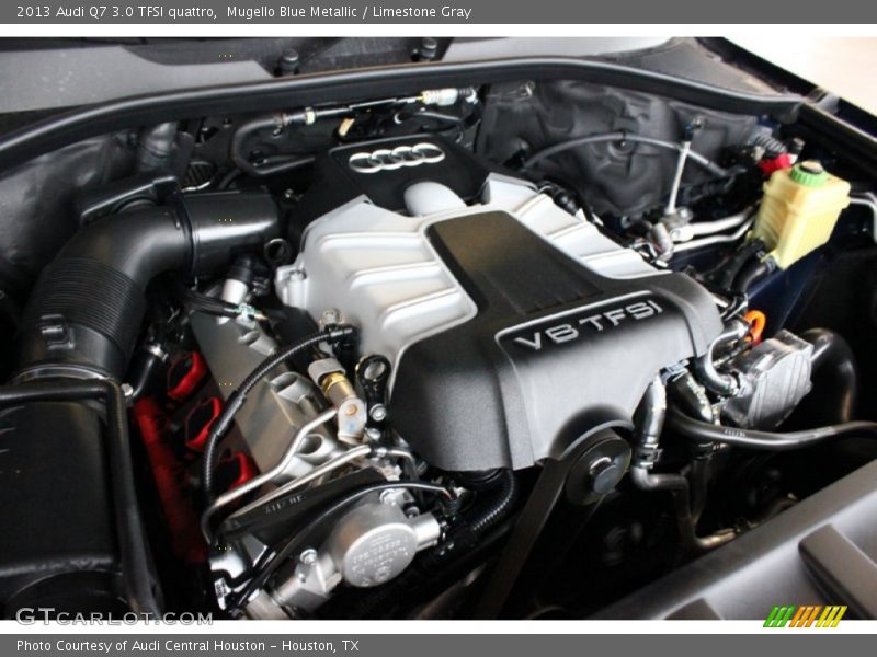 Mugello Blue Metallic / Limestone Gray 2013 Audi Q7 3.0 TFSI quattro