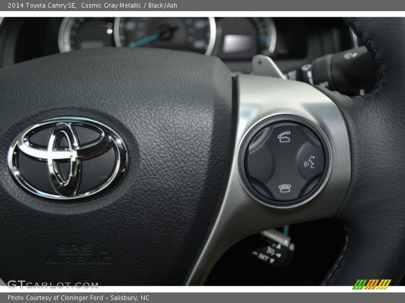 Cosmic Gray Metallic / Black/Ash 2014 Toyota Camry SE