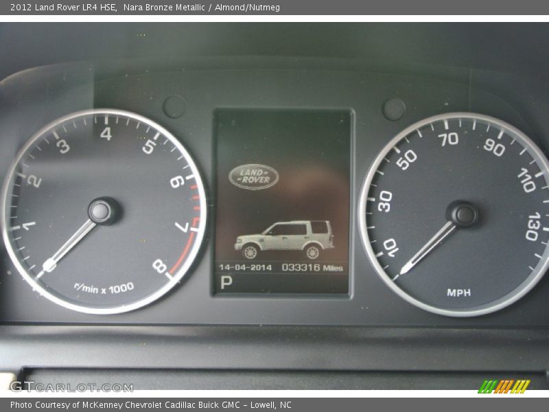 Nara Bronze Metallic / Almond/Nutmeg 2012 Land Rover LR4 HSE