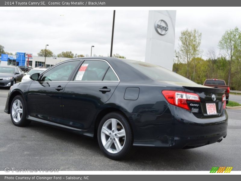 Cosmic Gray Metallic / Black/Ash 2014 Toyota Camry SE