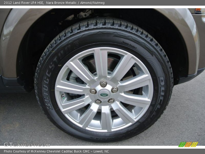 Nara Bronze Metallic / Almond/Nutmeg 2012 Land Rover LR4 HSE