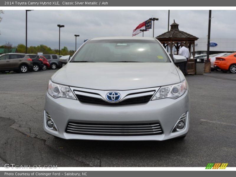 Classic Silver Metallic / Ash 2014 Toyota Camry Hybrid XLE