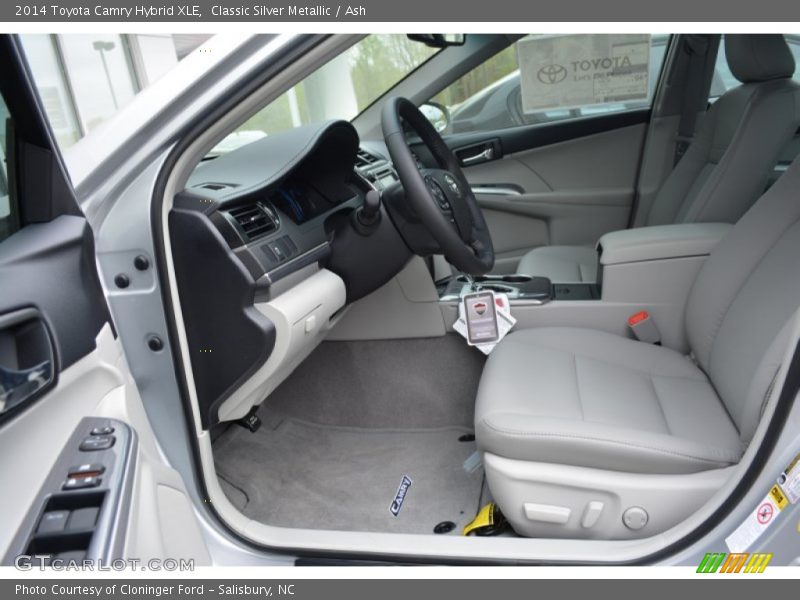 Classic Silver Metallic / Ash 2014 Toyota Camry Hybrid XLE