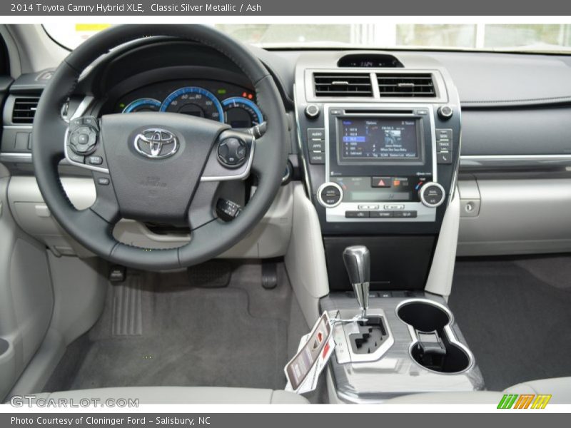 Classic Silver Metallic / Ash 2014 Toyota Camry Hybrid XLE