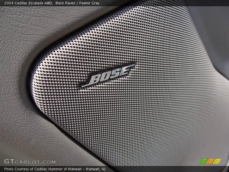 Black Raven / Pewter Gray 2004 Cadillac Escalade AWD