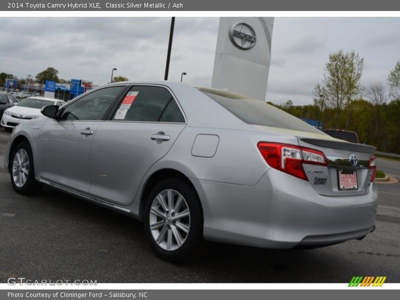 Classic Silver Metallic / Ash 2014 Toyota Camry Hybrid XLE