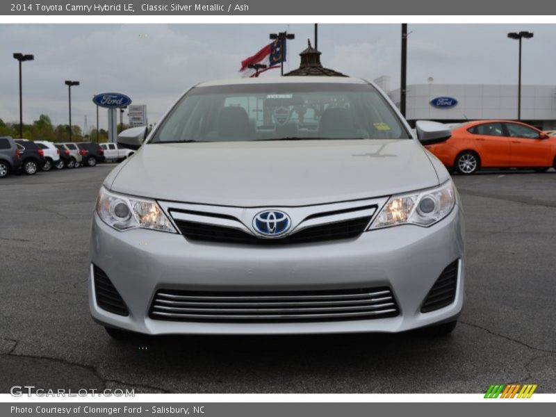 Classic Silver Metallic / Ash 2014 Toyota Camry Hybrid LE