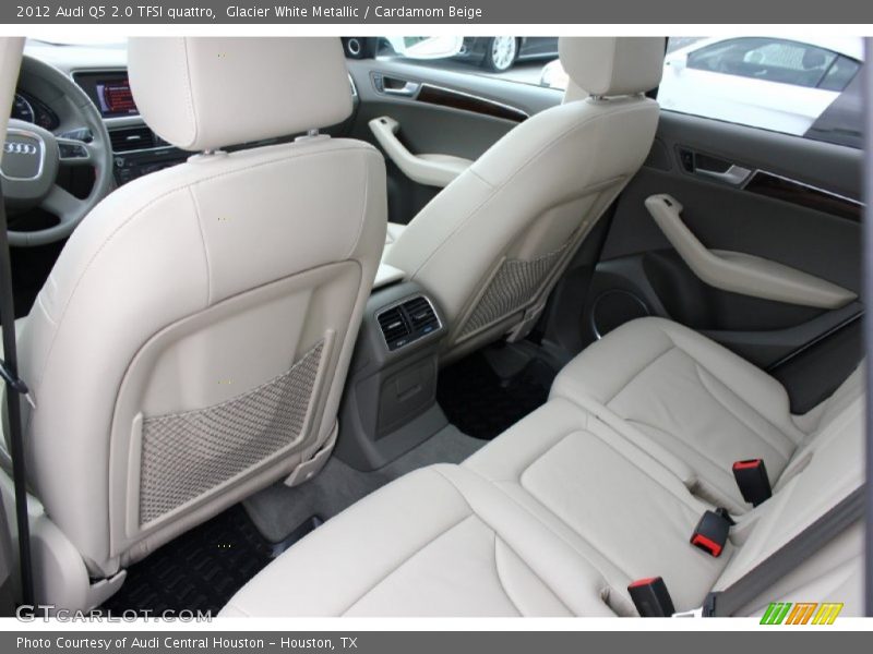 Glacier White Metallic / Cardamom Beige 2012 Audi Q5 2.0 TFSI quattro