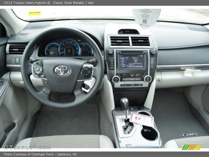 Classic Silver Metallic / Ash 2014 Toyota Camry Hybrid LE
