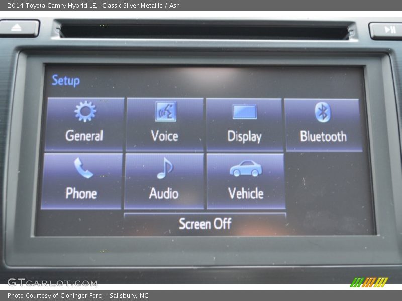 Classic Silver Metallic / Ash 2014 Toyota Camry Hybrid LE