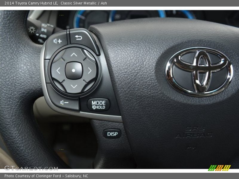 Classic Silver Metallic / Ash 2014 Toyota Camry Hybrid LE