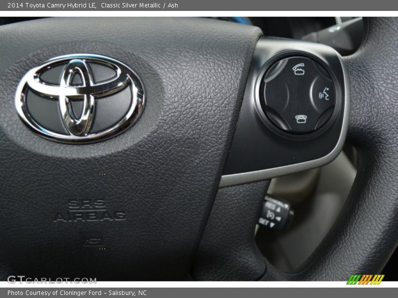 Classic Silver Metallic / Ash 2014 Toyota Camry Hybrid LE