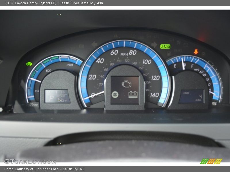 Classic Silver Metallic / Ash 2014 Toyota Camry Hybrid LE