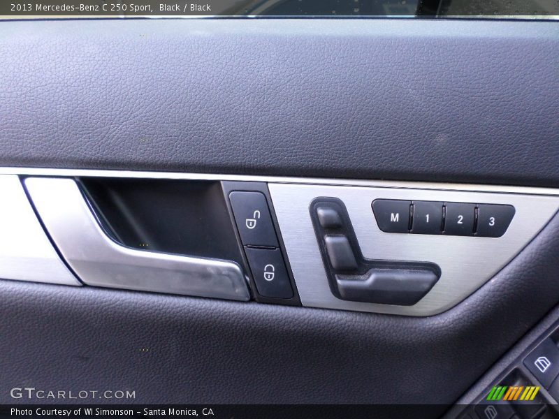 Black / Black 2013 Mercedes-Benz C 250 Sport
