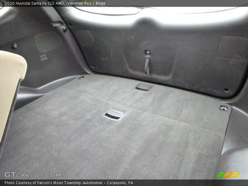 Venetian Red / Beige 2010 Hyundai Santa Fe GLS 4WD