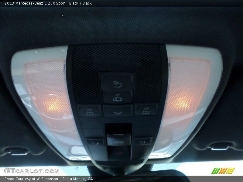 Black / Black 2013 Mercedes-Benz C 250 Sport
