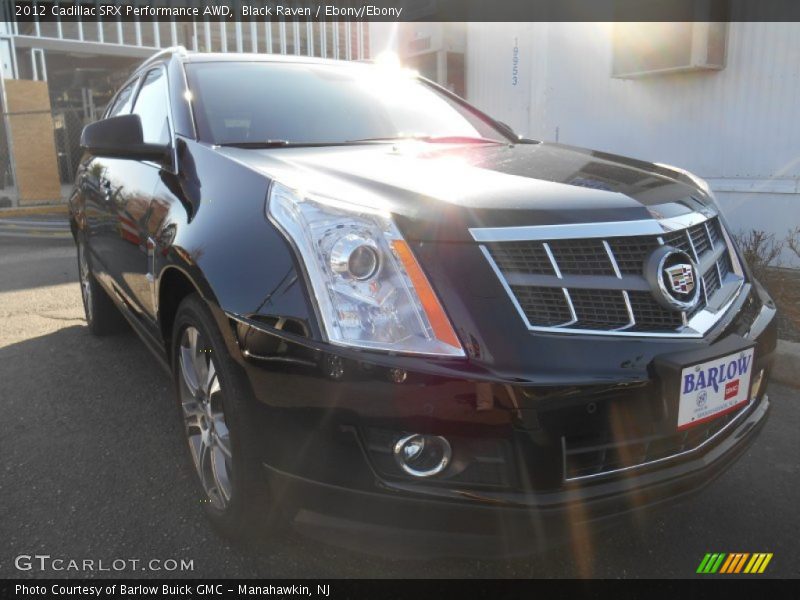 Black Raven / Ebony/Ebony 2012 Cadillac SRX Performance AWD