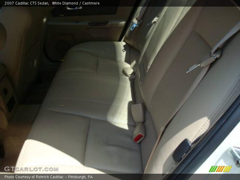 White Diamond / Cashmere 2007 Cadillac CTS Sedan