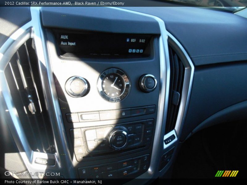 Black Raven / Ebony/Ebony 2012 Cadillac SRX Performance AWD
