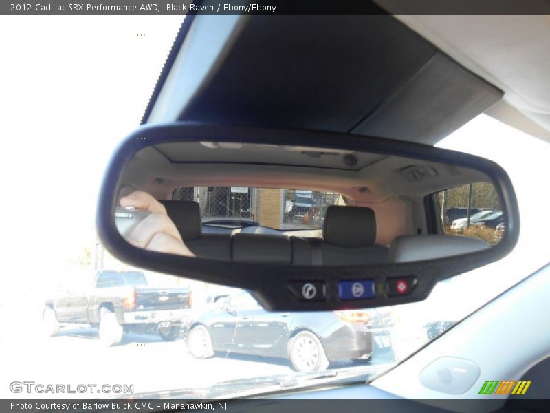 Black Raven / Ebony/Ebony 2012 Cadillac SRX Performance AWD