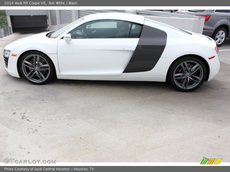 Ibis White / Black 2014 Audi R8 Coupe V8