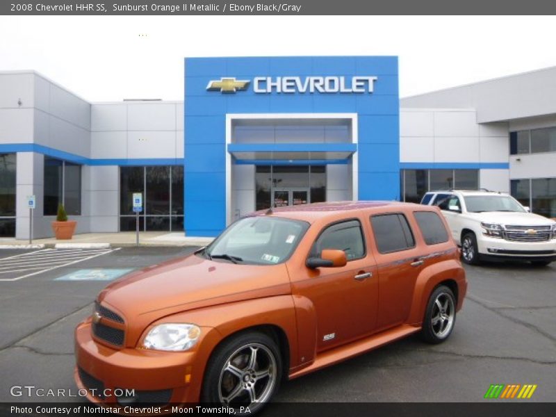 Sunburst Orange II Metallic / Ebony Black/Gray 2008 Chevrolet HHR SS