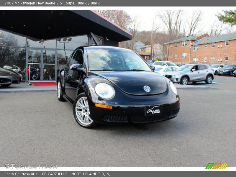 Black / Black 2007 Volkswagen New Beetle 2.5 Coupe
