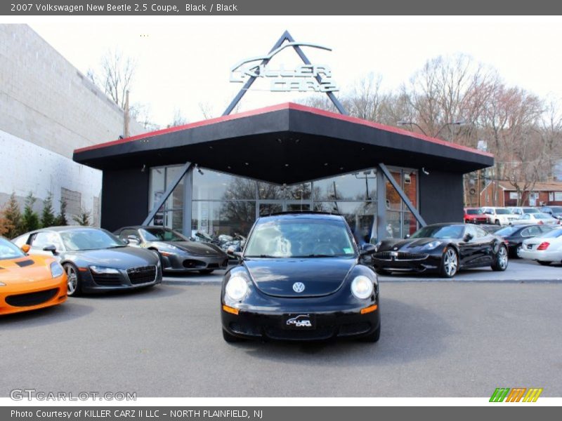 Black / Black 2007 Volkswagen New Beetle 2.5 Coupe