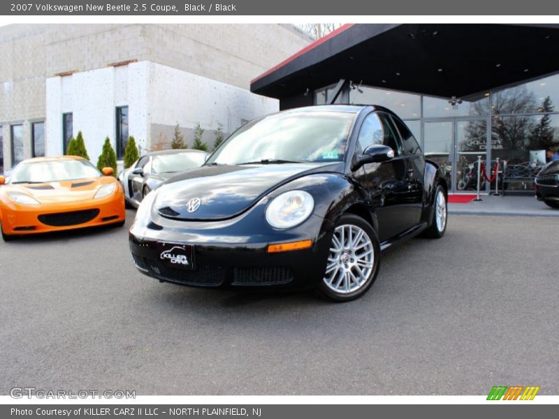 Black / Black 2007 Volkswagen New Beetle 2.5 Coupe