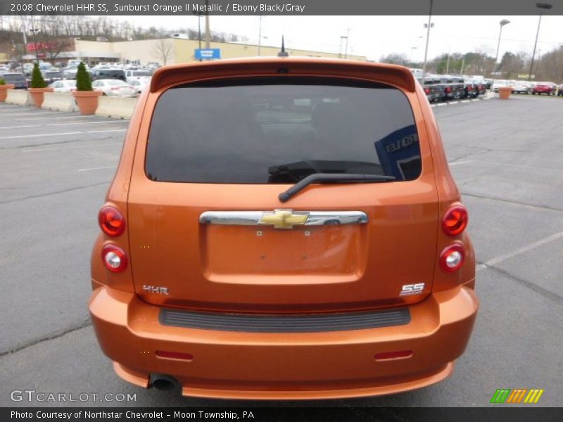 Sunburst Orange II Metallic / Ebony Black/Gray 2008 Chevrolet HHR SS