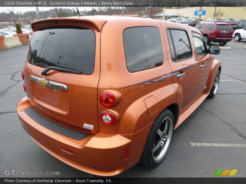 Sunburst Orange II Metallic / Ebony Black/Gray 2008 Chevrolet HHR SS