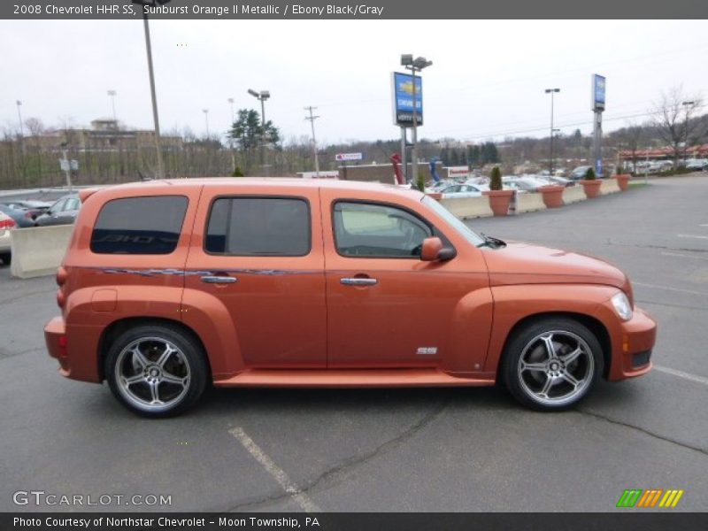 Sunburst Orange II Metallic / Ebony Black/Gray 2008 Chevrolet HHR SS