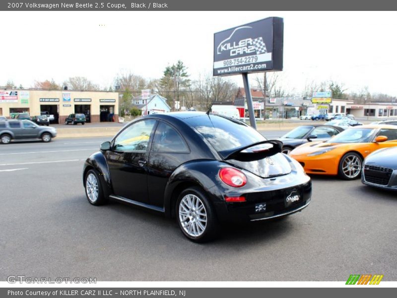 Black / Black 2007 Volkswagen New Beetle 2.5 Coupe