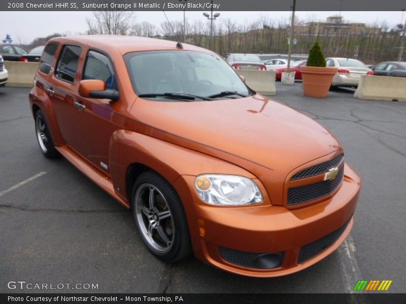 Sunburst Orange II Metallic / Ebony Black/Gray 2008 Chevrolet HHR SS