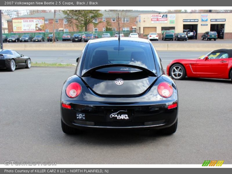 Black / Black 2007 Volkswagen New Beetle 2.5 Coupe