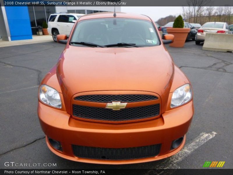 Sunburst Orange II Metallic / Ebony Black/Gray 2008 Chevrolet HHR SS