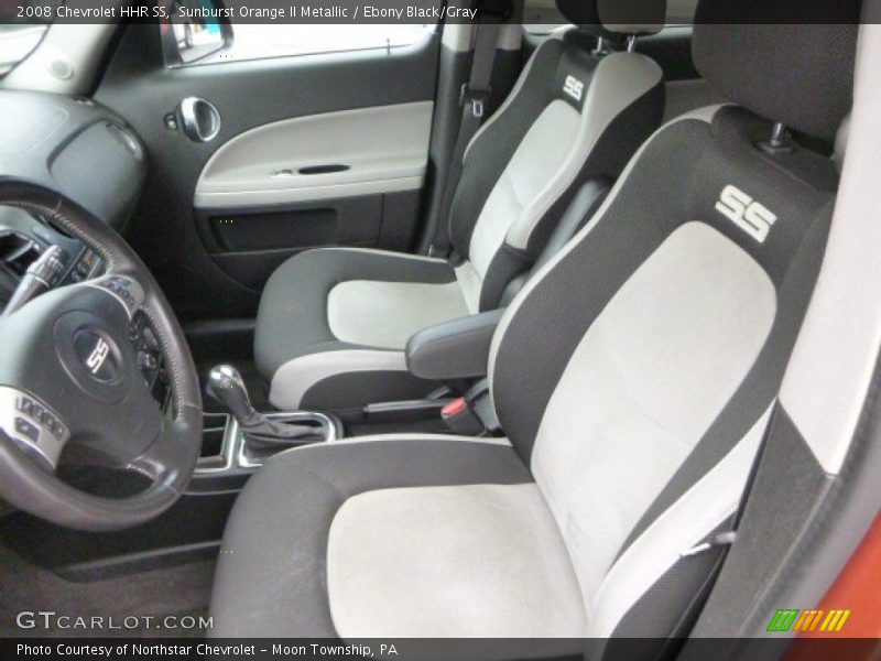 Sunburst Orange II Metallic / Ebony Black/Gray 2008 Chevrolet HHR SS