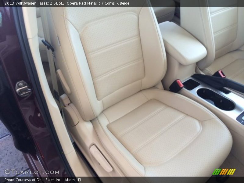 Opera Red Metallic / Cornsilk Beige 2013 Volkswagen Passat 2.5L SE