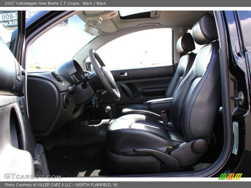 Black / Black 2007 Volkswagen New Beetle 2.5 Coupe