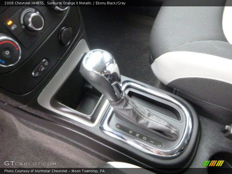 Sunburst Orange II Metallic / Ebony Black/Gray 2008 Chevrolet HHR SS