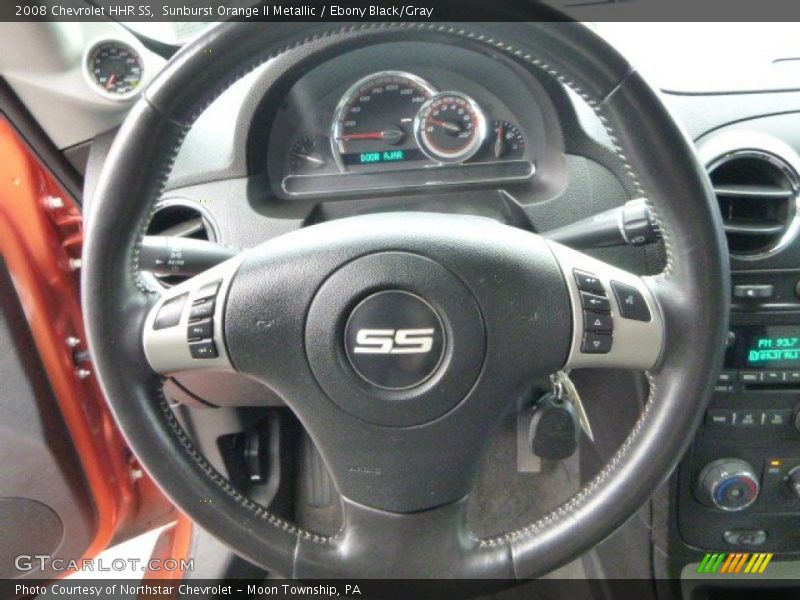 Sunburst Orange II Metallic / Ebony Black/Gray 2008 Chevrolet HHR SS