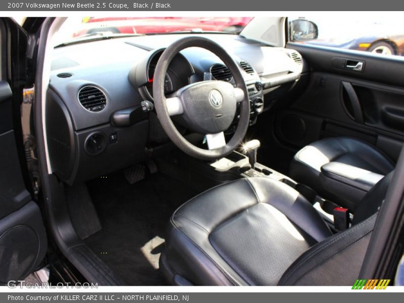 Black / Black 2007 Volkswagen New Beetle 2.5 Coupe