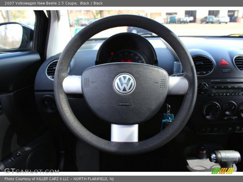 Black / Black 2007 Volkswagen New Beetle 2.5 Coupe