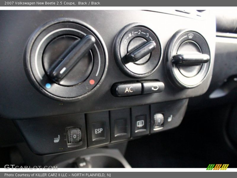 Black / Black 2007 Volkswagen New Beetle 2.5 Coupe